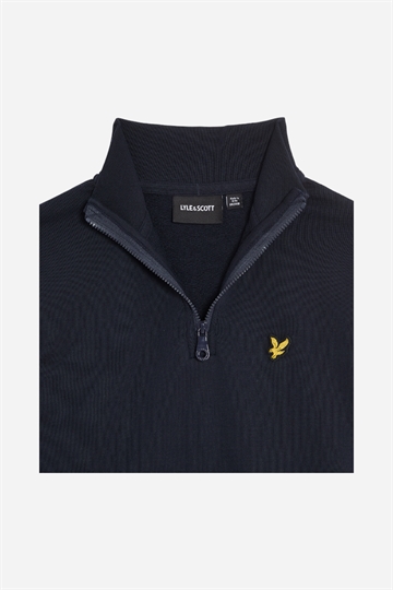 Lyle & Scott Quarter Half Zip Pullover - Dark Navy